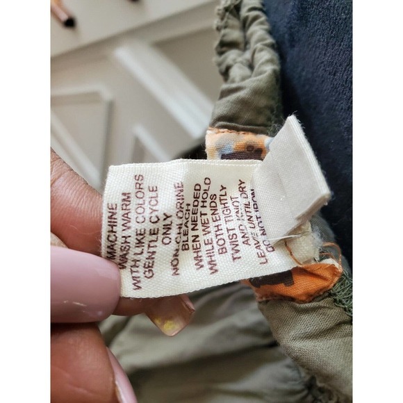 Mudd Women's Solid Brown 100% Cotton Off the Shoulder Long Maxi Dress Size Small - Picture 10 of 11